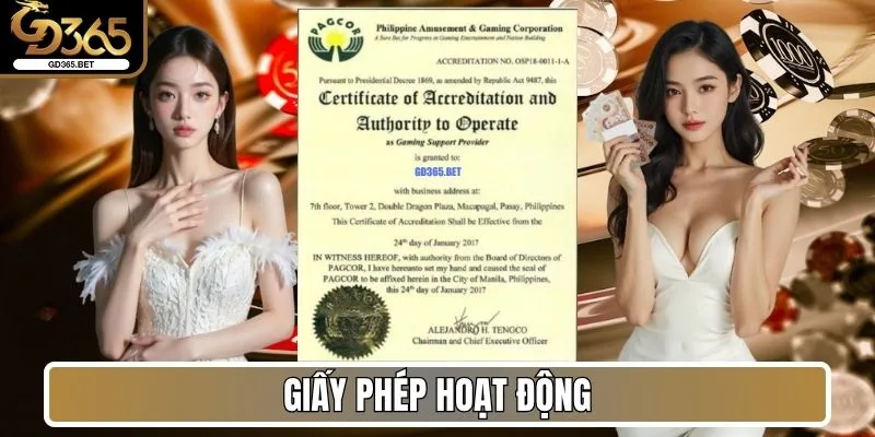 Gd365 - Nhà Cái Trực Tuyến Và Đáng Trải Nghiệm #1 Châu Á 26 Giấy phép hoạt động